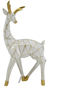 Faceted Deer (White)