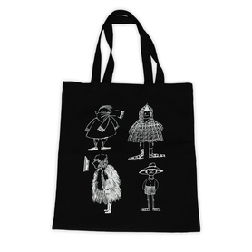 Zobel Caricatures Tote Bag