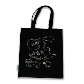 Zobel Animal Sketches Tote Bag