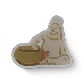Qingbai Seated Lohan Magnet