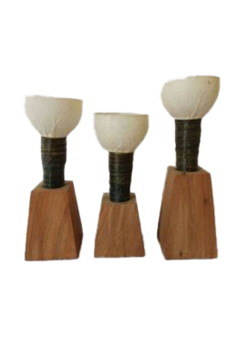 Champagne Glass Votive Candle Holder