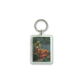 Amorsolo Before the Feast Keychain