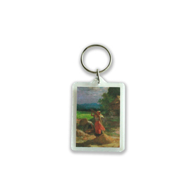 Amorsolo Winnowing Rice Keychain