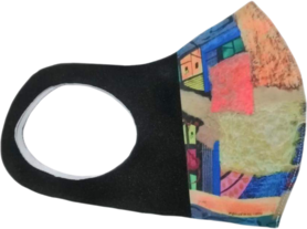 Face mask by Manuel Baldemor (Abstract)