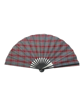 Inabel Fan #014 - Red, Black, and White