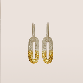 Aurelia Argent Duo Earrings