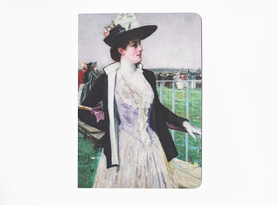 Notebook - Lady at the Racetrack - Juan Luna