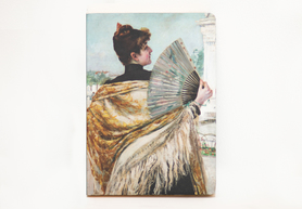 Notebook - Woman with Manton - Juan Luna