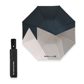 50th Anniversary Black Foldable Umbrella