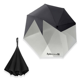 50th Anniversary Black Inverted Umbrella