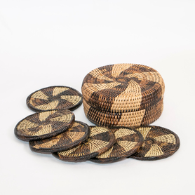 Takba with coasters