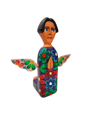 Angel 3 - Kneeling wooden angel