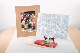 Paint Like a Master (Market Scene)