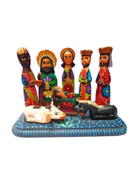 Nativity 17 - Wooden carved