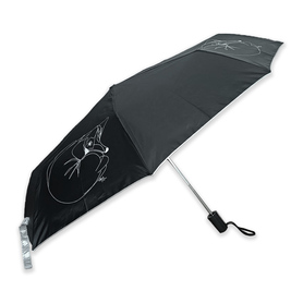 Zobel Dog Black Foldable Umbrella