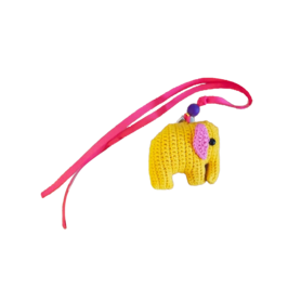 Bag Charm Small - Yellow