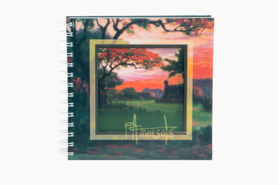 Amorsolo Notebook - Firetree at Intramuros