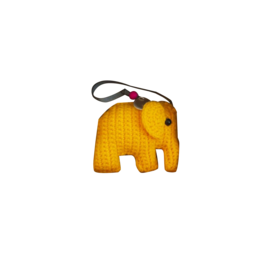 Bag Charm Big - Yellow