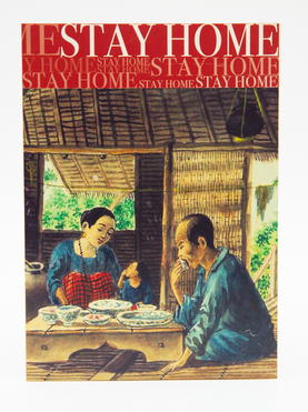  Lozano Notepad 1 - Indios Comiendo en el Interior de su casa